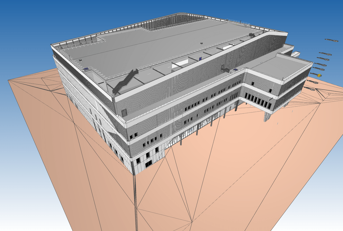 Image d'un projet BIM pour illustrer le BIM management