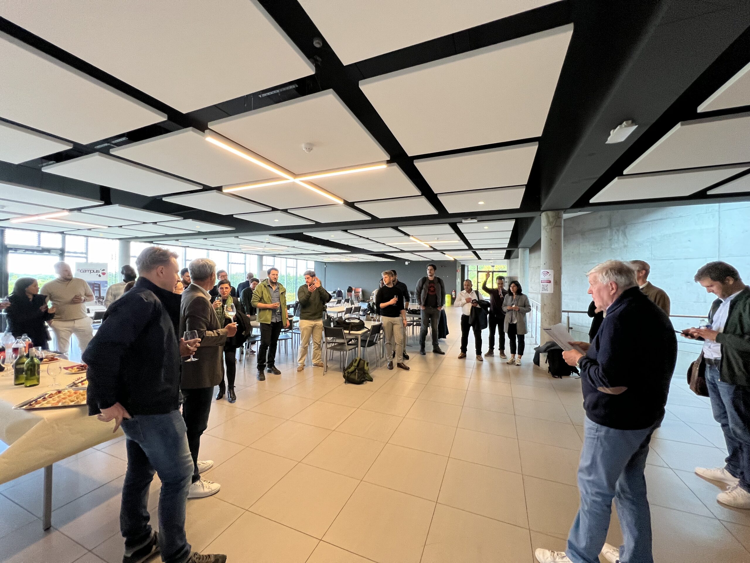 remise des diplômes lors du cursus BIM à l'UCL